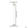 Eglo oplaadbare vloerlamp | Mannera | 2400+3000+4000K | Dimbaar | IP54 | Zandkleur LEG00768 - 8