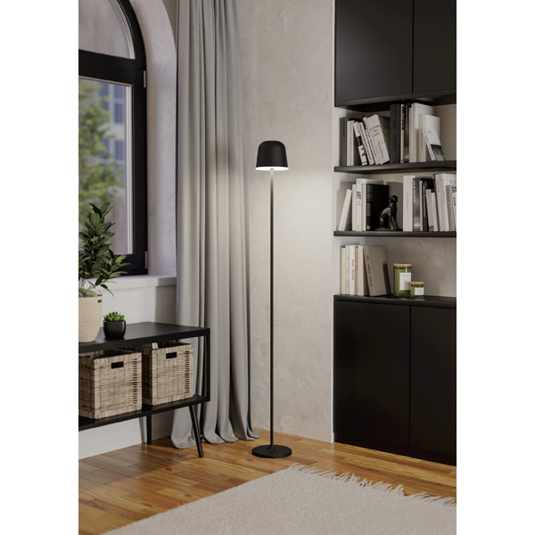 Eglo oplaadbare vloerlamp | Mannera | 2400+3000+4000K | Dimbaar | IP54 | Zwart LEG00769 - 1