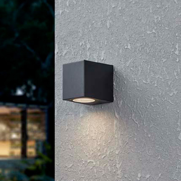 Eglo wandlamp | Jabaga | 3000K | IP44 | Vierkant | Zwart LEG00803 - 3