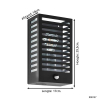 Eglo wandlamp E27 | Alamonte 3 | IP44 | Zwart LEG00786 - 4