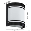 Eglo wandlamp E27 | Cerno | IP44 | Zwart LEG00815 - 3