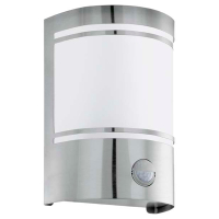 Eglo wandlamp met sensor E27 | Cerno | IP44 | RVS LEG00797