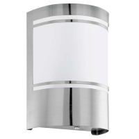 Eglo wandlamp met sensor E27 | Cerno 2 | IP44 | RVS LEG00783