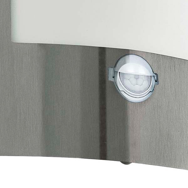 Eglo wandlamp met sensor E27 | City | IP44 | RVS LEG00793 - 2