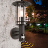 Eglo wandlamp met sensor E27 | Lisio | IP44 | Zwart LEG00828 - 2