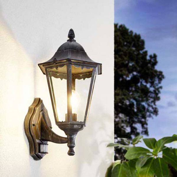 Eglo wandlamp met sensor E27 | Navedo | IP44 | Zwart LEG00811 - 4