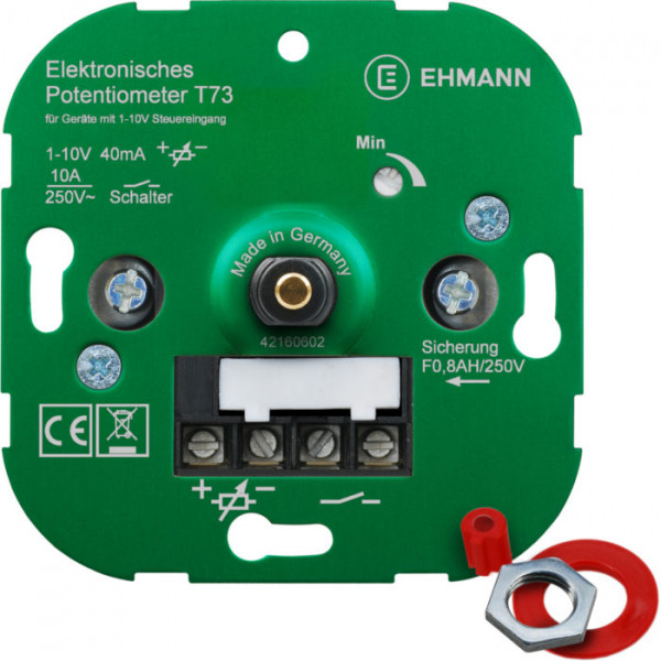 Ehmann Led dimmer inbouw 1-10V | 2300W (Ehmann, T73)  LEH00001 - 1
