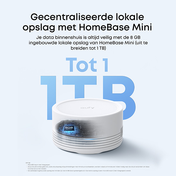 EufyCam C35 Duo Pack + HomeBase Mini | 2K | Wit LEU00086 - 5