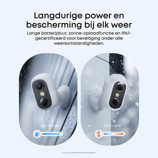 EufyCam C35 Duo Pack + HomeBase Mini | 2K | Wit LEU00086 - 7