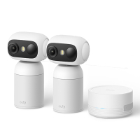 EufyCam C38 Duo Pack + HomeBase Mini | 2K | Wit LEU00087