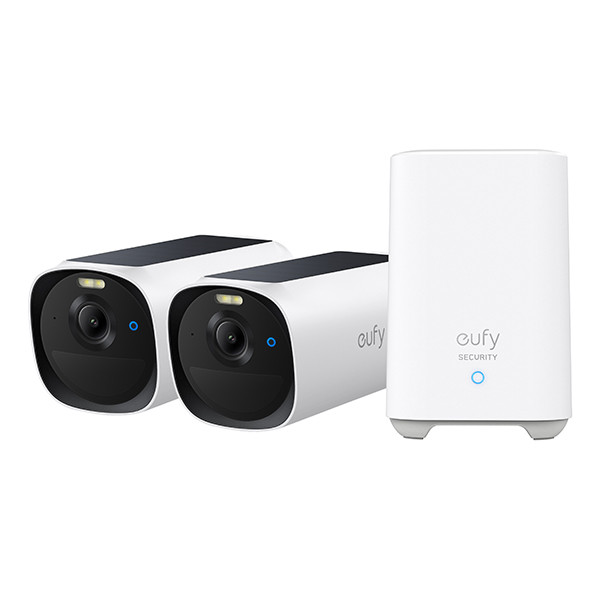EufyCam E40 Duo Pack + HomeBase 2 | 2K | Wit LEU00081 - 1