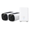 EufyCam E40 Duo Pack + HomeBase 2 | 2K | Wit LEU00081 - 1