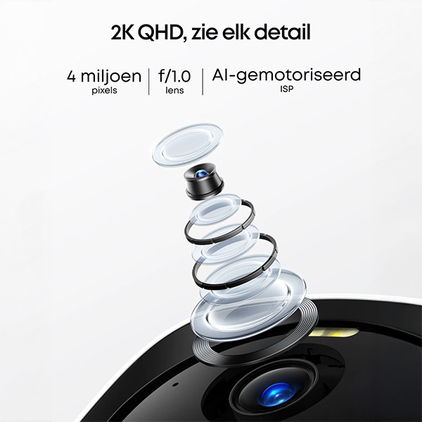 EufyCam E40 Duo Pack + HomeBase 2 | 2K | Wit LEU00081 - 3