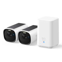 EufyCam E40 Duo Pack + HomeBase S380 | 2K | Wit LEU00072
