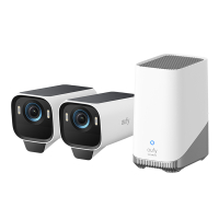 EufyCam S3 Pro Duo Pack + HomeBase S380 | 4K | Wit LEU00080