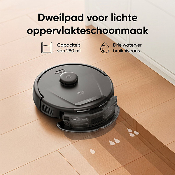 Eufy L60 Hybrid Robotstofzuiger | 5.000 Pa | Zwart  LEU00058 - 3
