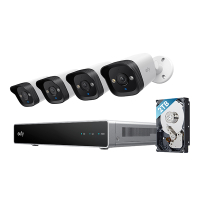 Eufy NVR Security System E40 | 4x Eufy E40 + Network Video Recorder LEU00095