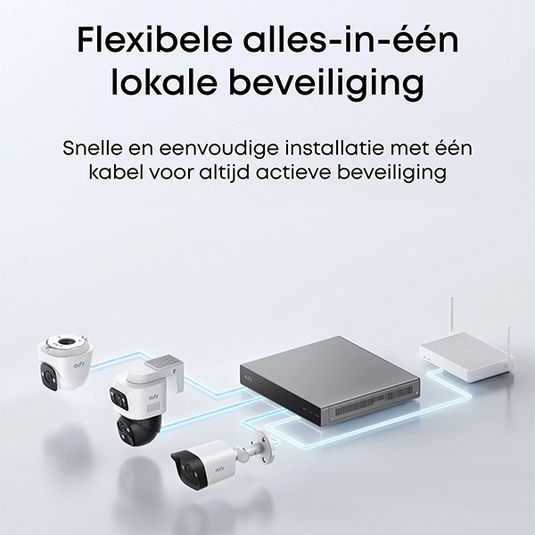 Eufy NVR Security System S4 (Bullet-PTZ + Bullet Cam) LEU00093 - 7