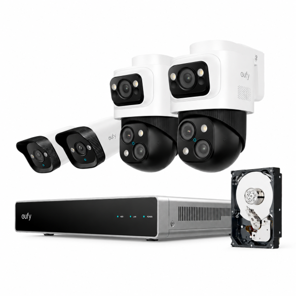 Eufy NVR Security System S4 (Bullet-PTZ + Bullet Cam) LEU00093 - 1