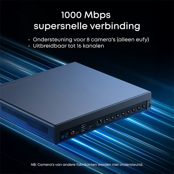 Eufy Network Video Recorder S4 | Grijs LEU00089 - 4