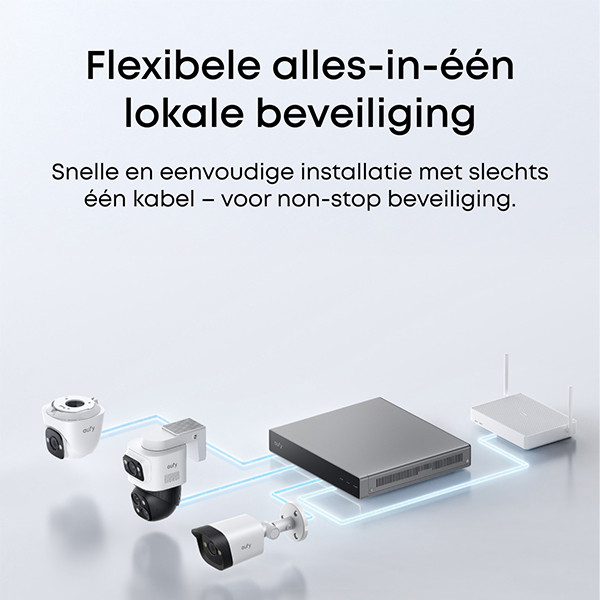 Eufy Network Video Recorder S4 | Grijs LEU00089 - 5