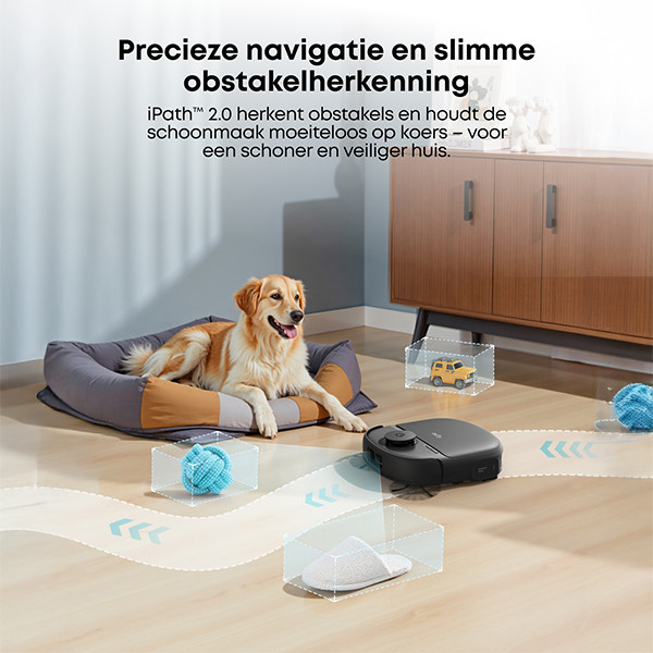 Eufy Omni C28 Robotstofzuiger | 15.000 Pa | Zwart LEU00108 - 4