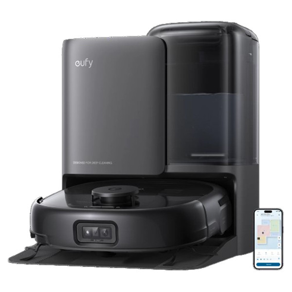 Eufy Omni E25 Robotstofzuiger | 20.000 Pa | Zwart LEU00103 - 1