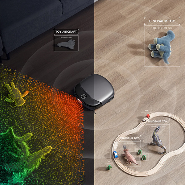 Eufy Omni S1 Pro Robotstofzuiger | 8.000 Pa | Zwart LEU00070 - 7