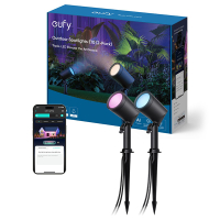 Eufy Outdoor Spot Light E10 | RGBWW | 500 lumen | 2 stuks  LEU00029