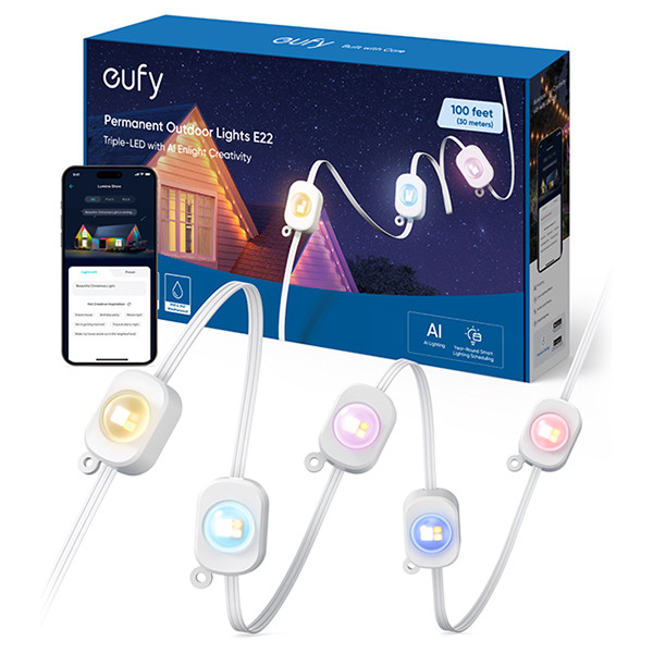 Eufy Permanent Outdoor Light | RGB + 1500-9000K | 30 meter | IP65  LEU00026 - 1