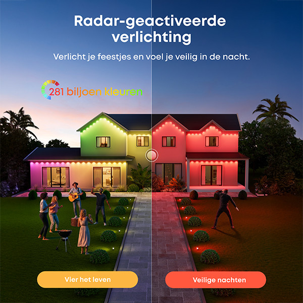 Eufy Permanent Outdoor Light S4 | RGB + 1500-9000K | 30 meter | IP65 LEU00102 - 2