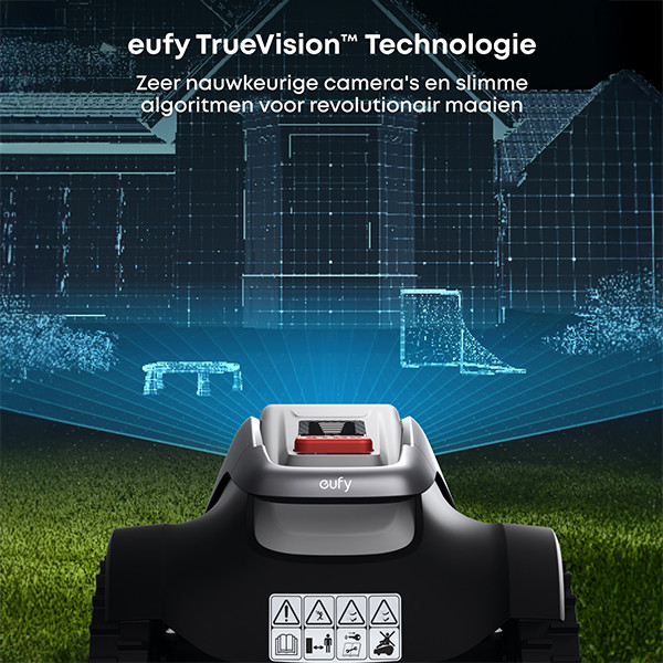Eufy Robot Grasmaaier E15 | Geschikt voor max. 800m2 | Inclusief garage LEU00106 - 7