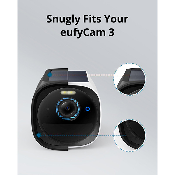 Eufy Silicone Skin voor eufyCam 3 | Zwart | 2 stuks  LEU00053 - 5