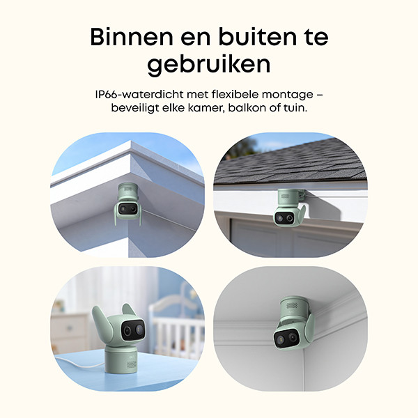 Eufy Slimme camera | C31 | 5 MP | Groen | WiFi LEU00119 - 2