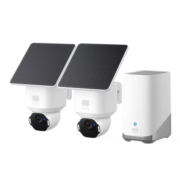 Eufy Slimme camera | E42 | 4K (Ultra HD) | Wit | WiFi | 2 stuks LEU00116 - 1