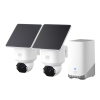 Eufy Slimme camera | E42 | 4K (Ultra HD) | Wit | WiFi | 2 stuks LEU00116 - 1