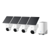 Eufy Slimme camera | E42 | 4K (Ultra HD) | Wit | WiFi | 4 stuks LEU00117 - 1