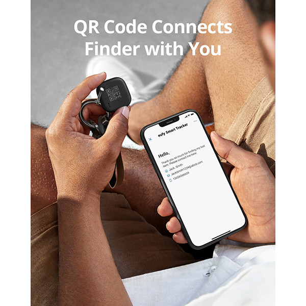 Eufy SmartTracker Link | Bluetooth | Zwart | 2 stuks  LEU00044 - 6