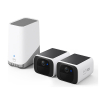 Eufy SoloCam S220 Duo Pack Solar met bewegingssensor + HomeBase 3 | 2K | Wit  LEU00036 - 1