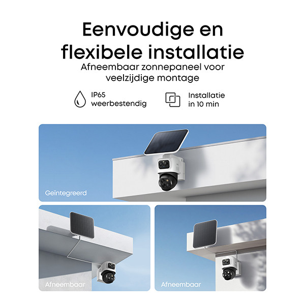 Eufy SoloCam S4 | 4K | Wit LEU00082 - 7