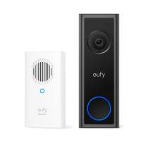 Eufy Video Deurbel C30 | Batterij | 2K | Incl. gong | Zwart LEU00126