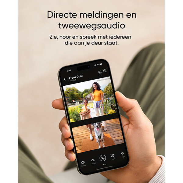 Eufy Video Deurbel E340 | Batterij | 2K | Incl. Gong | Zwart LEU00002 - 2