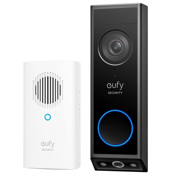 Eufy Video Deurbel E340 | Batterij | 2K | Incl. Gong | Zwart LEU00002 - 1