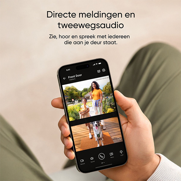 Eufy Video Deurbel E340 | Batterij | 2K Dual Cam | Zwart LEU00038 - 7