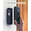 Eufy Video Doorbell Battery 2K uitbreiding | Zwart  LEU00009 - 6