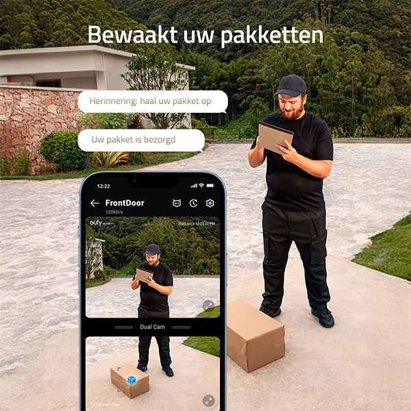 Eufy Video Doorbell S330 | 2K | incl. HomeBase | Zwart  LEU00039 - 3