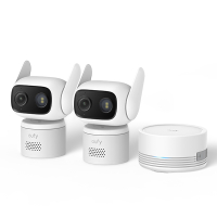 Eufy Wired Cam C31 Duo Pack + HomeBase Mini | Wit LEU00099