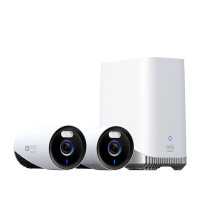 Eufycam E330 Duo Pack + HomeBase 3 | 4K | Wit  LEU00041