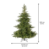 Kunstkerstboom 1.80 meter | Grandis Fir | 400 lampjes | 1564 tips | PVC/PE | Everlands LLU00547 - 3