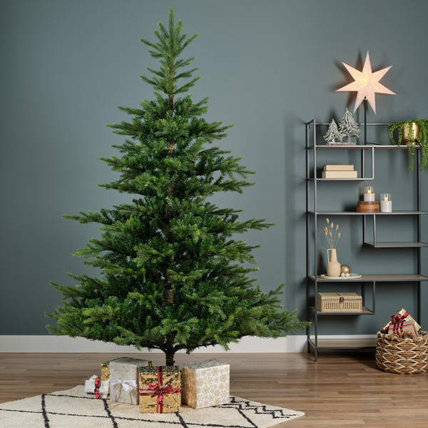 Kunstkerstboom 2.10 meter | Grandis Fir | 2326 tips | PVC/PE | Everlands LLU00554 - 3